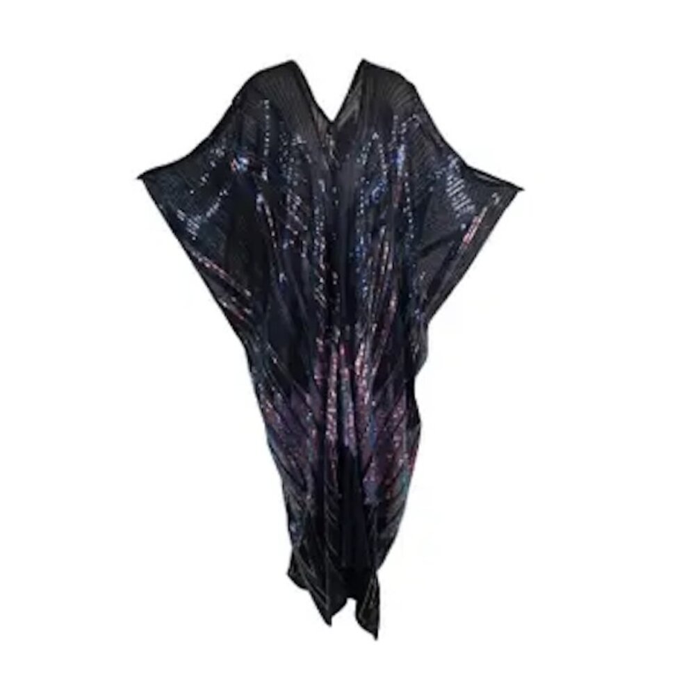 Color-Shifting Sequin Caftan | Jennafer Grace | Petite/XL Fit - Picture 9 of 11